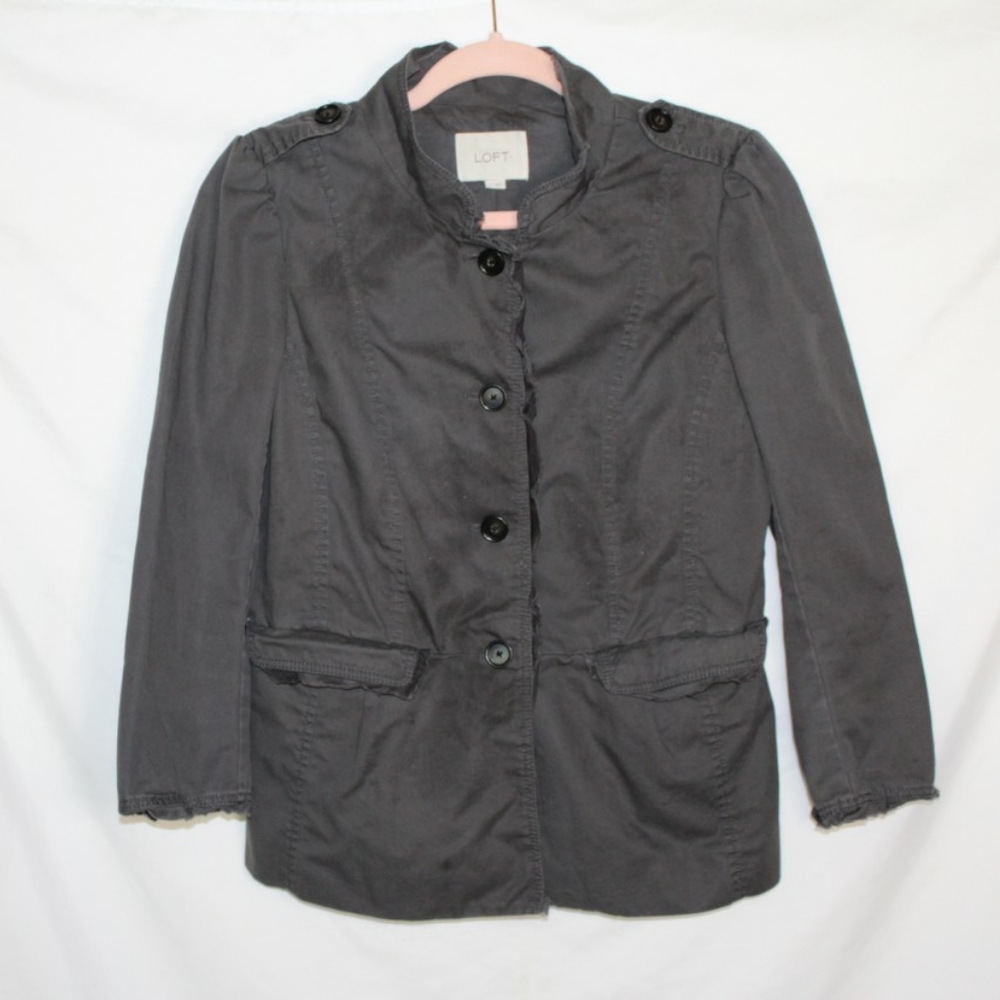 Loft Jacket Gray Sz 2